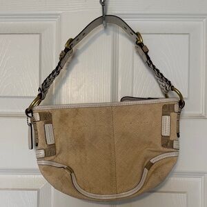 Coach Woven Shoulder Bag